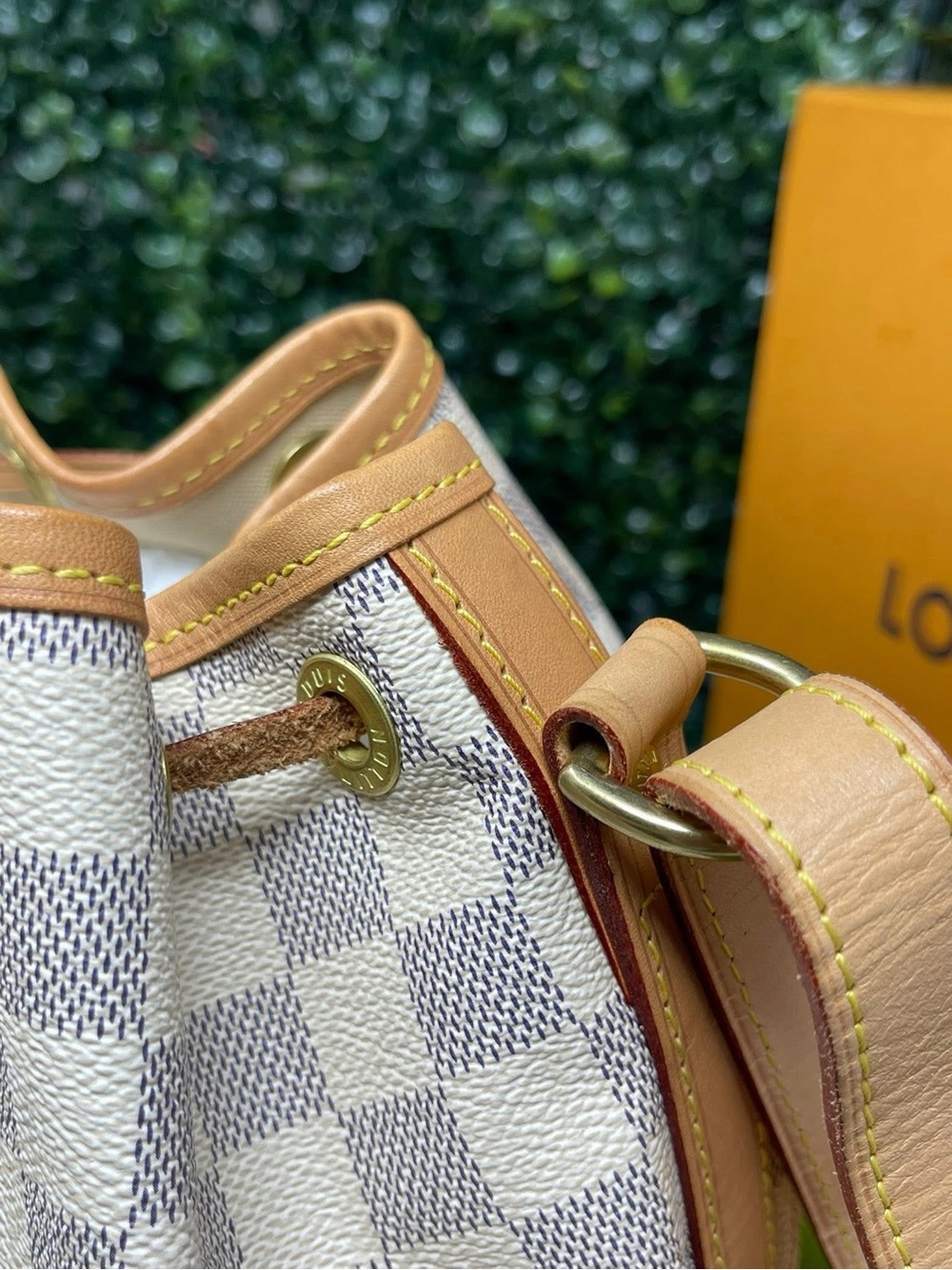 Authentic LV Damier Azur Noe BB - Picture 7 of 16